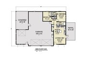 Barndominium Style House Plan - 2 Beds 1 Baths 924 Sq/Ft Plan #1070-173 