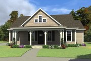 Farmhouse Style House Plan - 3 Beds 2.5 Baths 1207 Sq/Ft Plan #63-419 