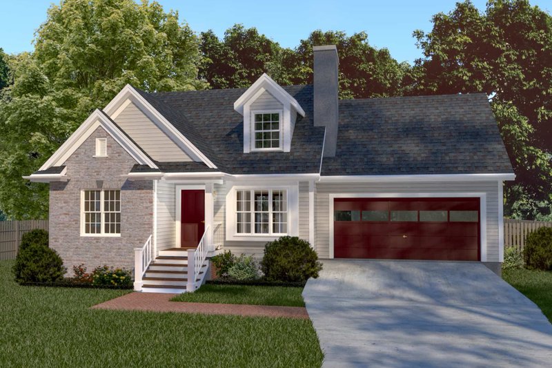House Plan Design - Traditional Exterior - Front Elevation Plan #79-158