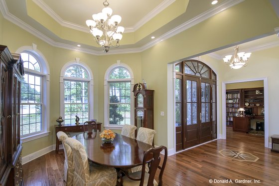 Interior - Dining Room for European House Plan #929-877 - 4 bed, 3 bath