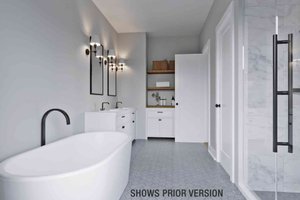 Interior - Master Bathroom for Craftsman House Plan #1079-1 - 4 bed, 3 bath