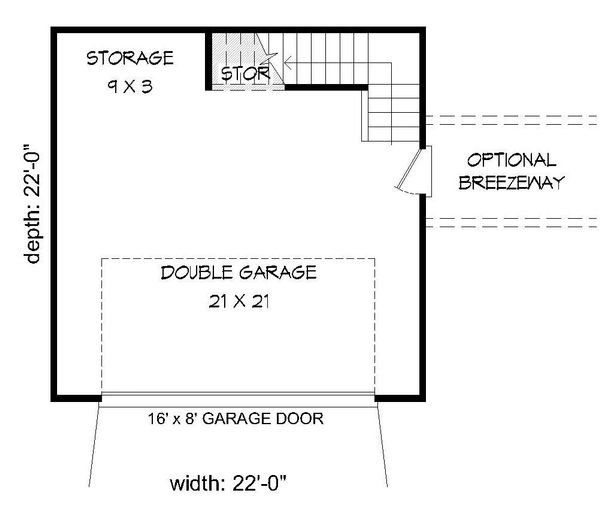 Country Floor Plan - Main Floor Plan #932-128