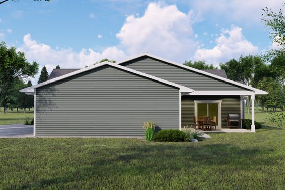 Exterior - Other Elevation for Craftsman House Plan #1064-142 - 2 bed, 2.5 bath