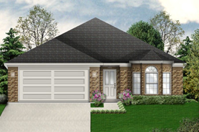 Dream House Plan - Traditional Exterior - Front Elevation Plan #84-474