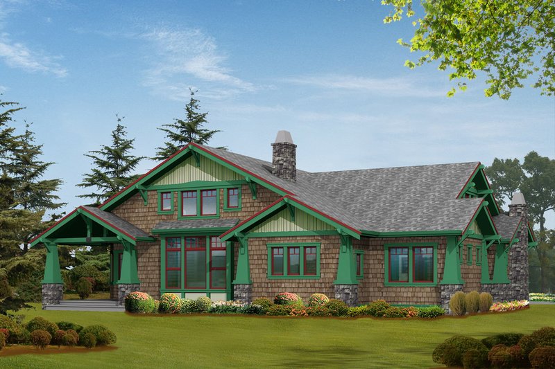 Dream House Plan - Craftsman Home Plan