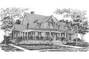 Country Style House Plan - 4 Beds 3 Baths 3100 Sq/Ft Plan #30-187 