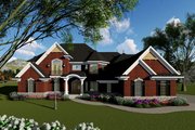 Traditional Style House Plan - 4 Beds 3.5 Baths 4794 Sq/Ft Plan #70-1434 