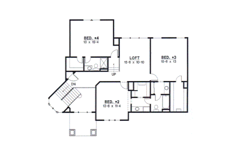 Modern Style House Plan - 4 Beds 4 Baths 3246 Sq/Ft Plan #67-273 ...