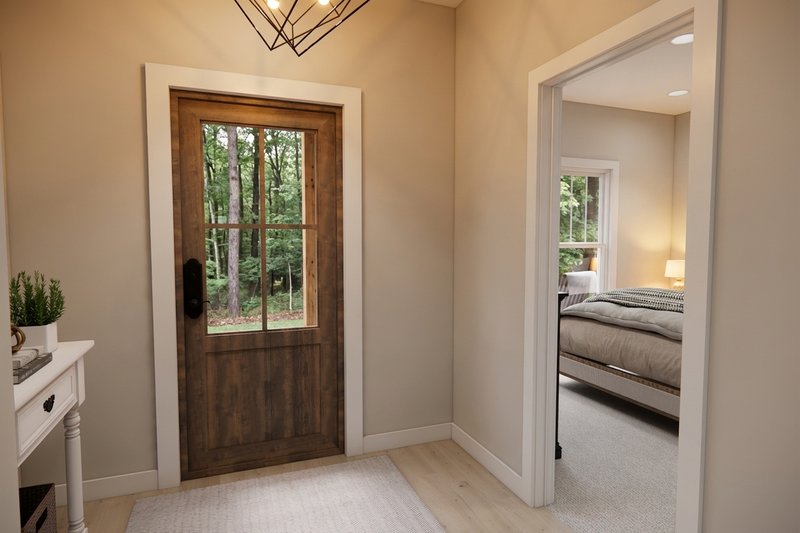 Home Plan - Interior - Entry 1 for Craftsman House Plan #51-1530 - 3 bed, 2 bath