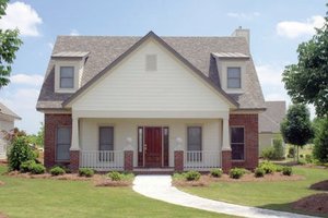 Cottage Exterior - Front Elevation Plan #17-2064