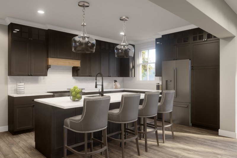 House Plan Design - Interior - Kitchen 1 for Traditional House Plan #51-1243 - 3 bed, 2 bath