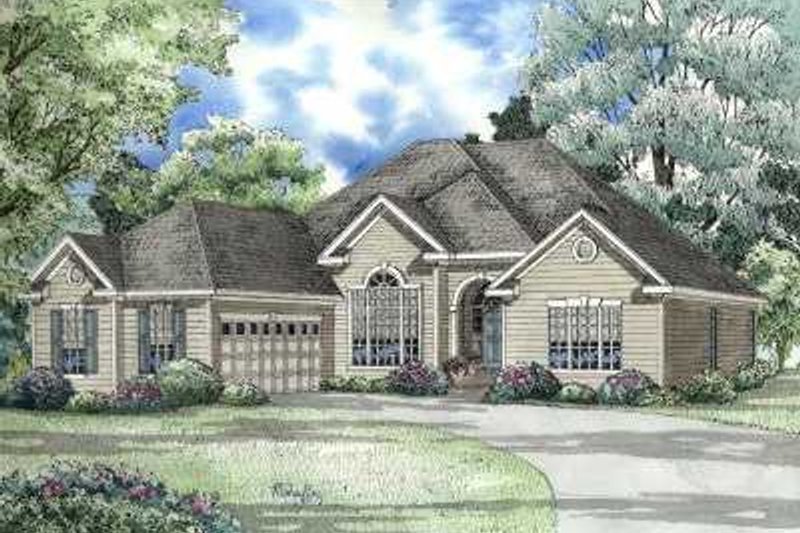 House Design - Traditional Exterior - Front Elevation Plan #17-612