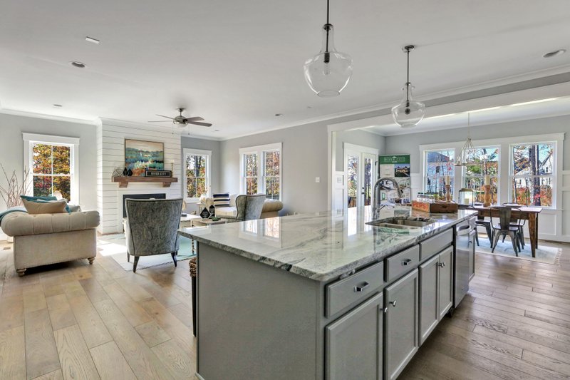 Architectural House Design - Interior - Kitchen 2 for Country House Plan #1080-12 - 4 bed, 4 bath
