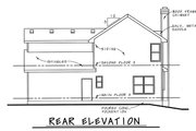 Traditional Style House Plan - 3 Beds 2.5 Baths 1499 Sq/Ft Plan #20-2030 