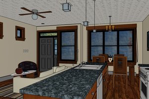 Interior - Other for Modern House Plan #126-171 - 3 bed, 1.5 bath