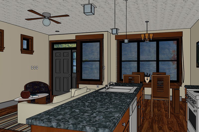Dream House Plan - Interior - Other for Modern House Plan #126-171 - 3 bed, 1.5 bath