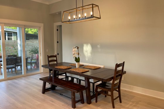 Interior - Dining Room for Traditional House Plan #1058-218 - 4 bed, 4 bath