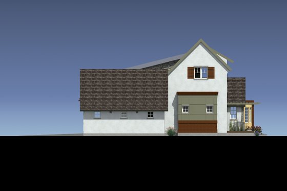 Exterior - Other Elevation 1 for Traditional House Plan #933-4 - 3 bed, 3.5 bath