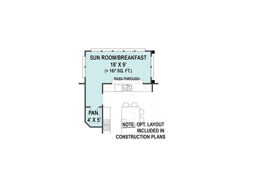 Optional Sun Room/Breakfast