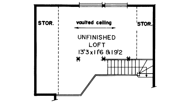 Cabin Floor Plan - Other Floor Plan #47-429