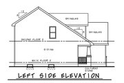 Craftsman Style House Plan - 4 Beds 3 Baths 1554 Sq/Ft Plan #20-2353 