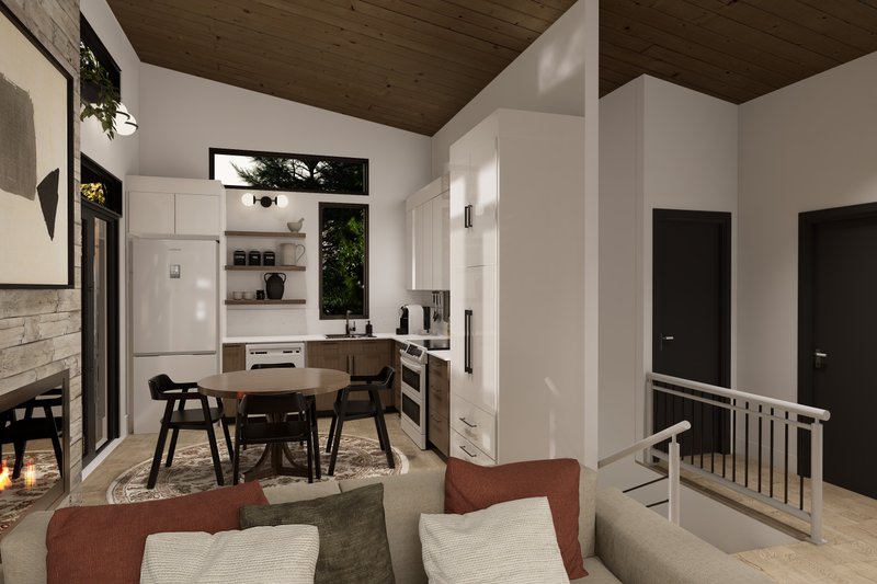 House Design - Interior - Kitchen for Bungalow House Plan #23-2826 - 3 bed, 2 bath