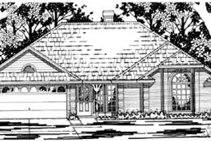 Traditional Exterior - Front Elevation Plan #42-242