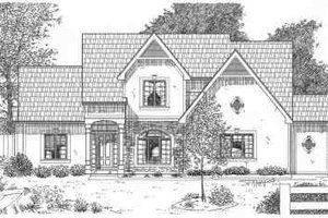 Traditional Exterior - Front Elevation Plan #6-196