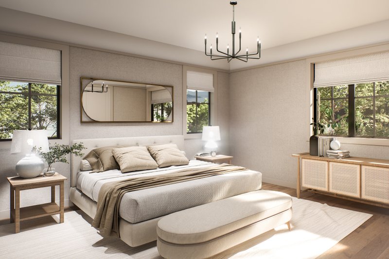 Home Plan - Interior - Master Bedroom for Farmhouse House Plan #1114-26 - 5 bed, 3.5 bath