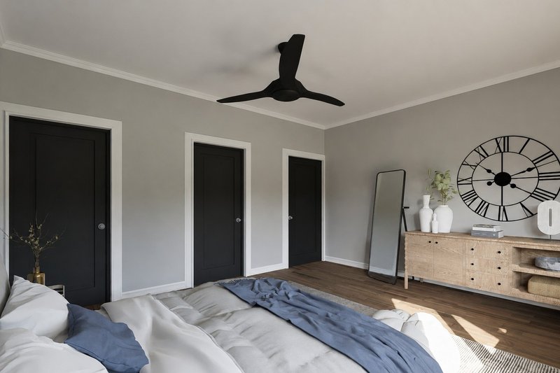 Architectural House Design - Interior - Master Bedroom 1 for Ranch House Plan #1064-510 - 4 bed, 3 bath