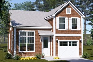 Dream House Plan - Exterior - Front Elevation for Cottage House Plan #513-2479 - 3 bed, 3 bath