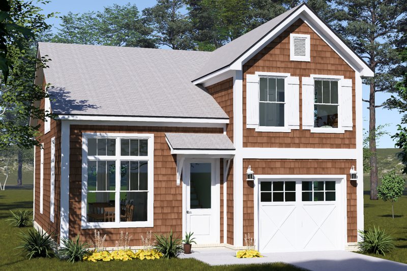 Dream House Plan - Exterior - Front Elevation 2 for Cottage House Plan #513-2479 - 3 bed, 3 bath