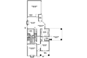 Craftsman Style House Plan - 3 Beds 2.5 Baths 2514 Sq/Ft Plan #81-416 