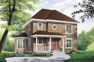 Traditional Exterior - Front Elevation Plan #23-265