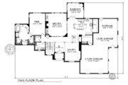 European Style House Plan - 4 Beds 2.5 Baths 3527 Sq/Ft Plan #70-503 