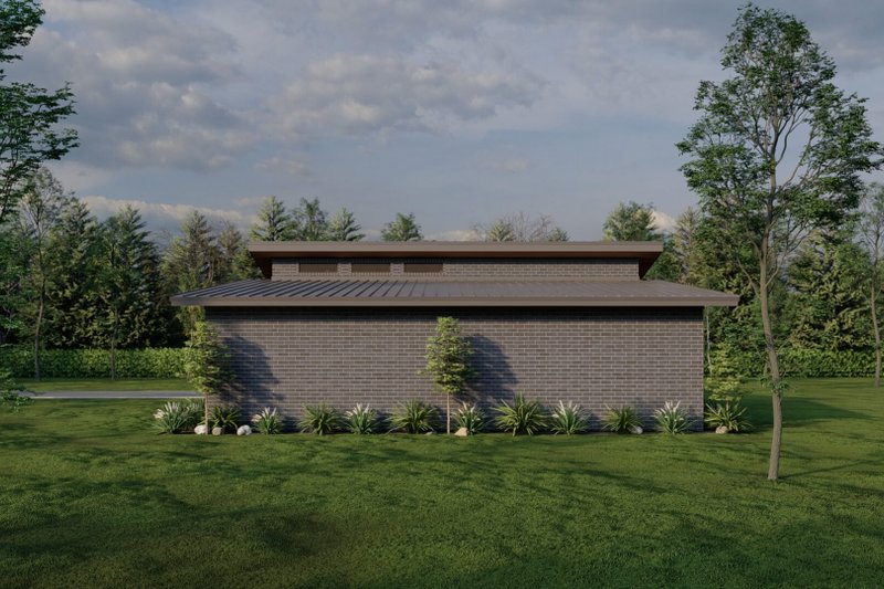 House Plan Design - Exterior - Other Elevation for Modern House Plan #923-376 - 3 bed, 2 bath