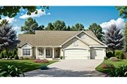 Ranch Style House Plan - 3 Beds 2 Baths 1465 Sq/Ft Plan #58-196 