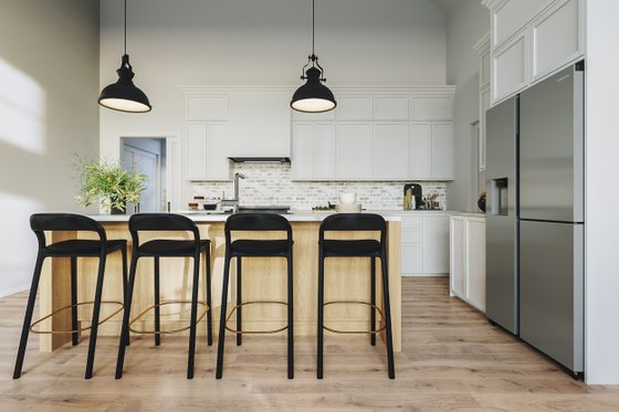 Interior - Kitchen 2 for Farmhouse House Plan #23-2811 - 3 bed, 2 bath