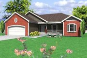 Ranch Style House Plan - 2 Beds 2 Baths 1461 Sq/Ft Plan #6-204 