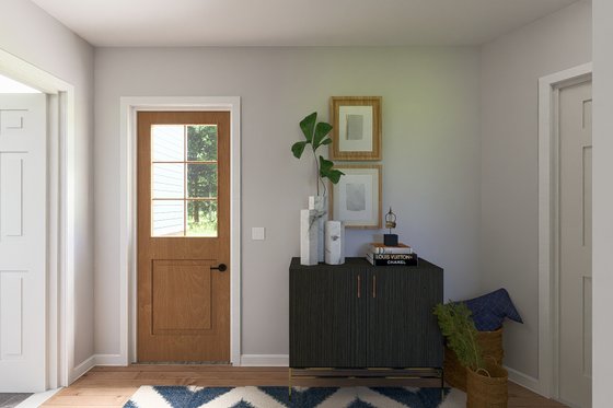 Interior - Entry 1 for Farmhouse House Plan #1060-183 - 1 bed, 1 bath