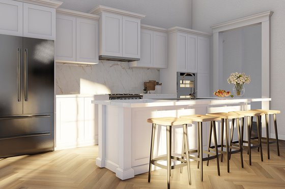 Interior - Kitchen 1 for Craftsman House Plan #923-308 - 5 bed, 3 bath