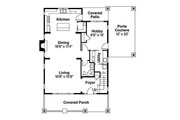 Craftsman Style House Plan - 3 Beds 3 Baths 2026 Sq/Ft Plan #124-844 