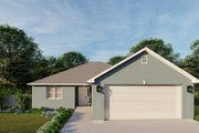 Cottage Style House Plan - 3 Beds 2 Baths 1714 Sq/Ft Plan #1060-177 