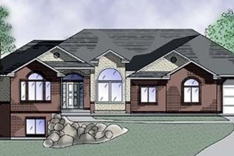 Home Plan - Traditional Exterior - Front Elevation Plan #5-128
