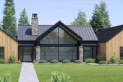 Modern Style House Plan - 4 Beds 3.5 Baths 2897 Sq/Ft Plan #1096-59 