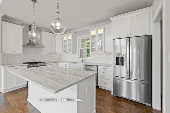 Interior - Kitchen for Traditional House Plan #929-910 - 3 bed, 2.5 bath