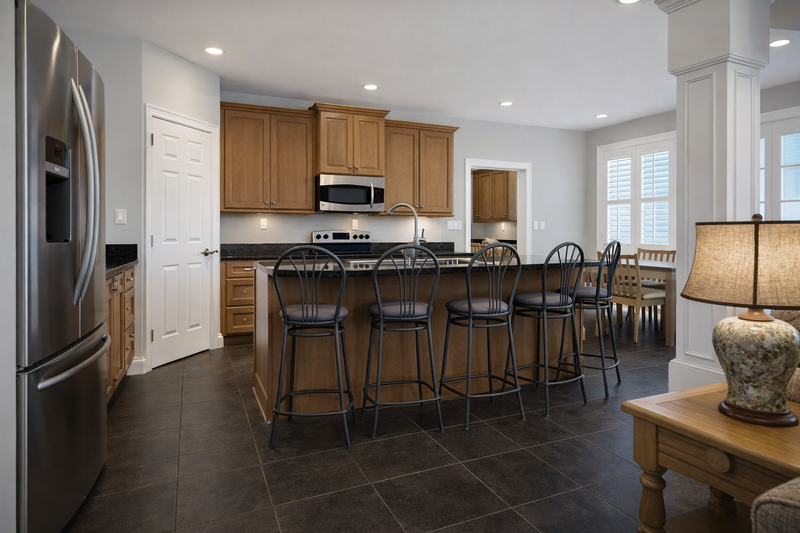 House Blueprint - Interior - Kitchen for Traditional House Plan #1060-472 - 3 bed, 2.5 bath