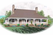 Country Style House Plan - 3 Beds 2.5 Baths 2417 Sq/Ft Plan #81-106 