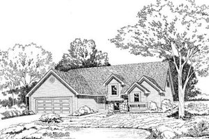 Traditional Exterior - Front Elevation Plan #312-790