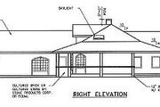 Ranch Style House Plan - 4 Beds 4 Baths 3600 Sq/Ft Plan #60-452 